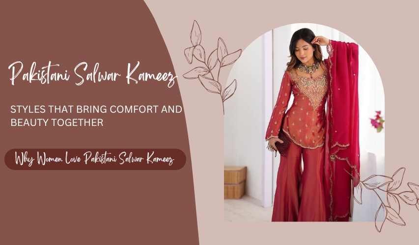 Pakistani salwar kameez