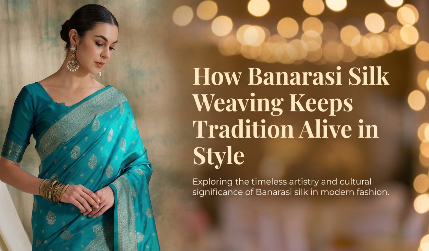 banarasi silk saree​