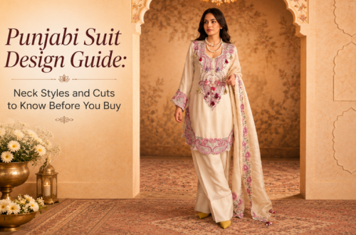 A guide showcasing various Punjab suit designs and cuts for better buying decisions.