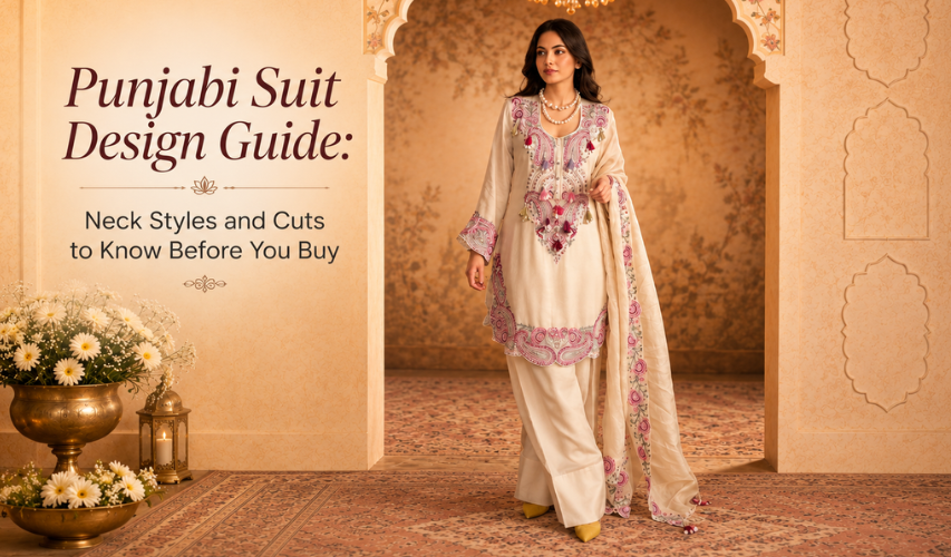 A guide showcasing various Punjab suit designs and cuts for better buying decisions.